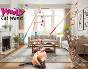 Wooly Cat Wand Toy – Pom Pom