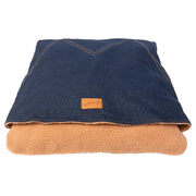Wrangler® Denim Envelope Snuggle Bed Dark Blue