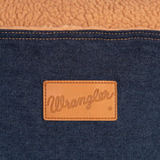 Wrangler® Denim Envelope Snuggle Bed Dark Blue