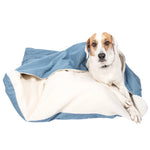 Wrangler® Denim Envelope Snuggle Bed Light Blue