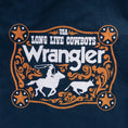 Load image into Gallery viewer, Wrangler Logo Graphic Tee Navy - Buckle
