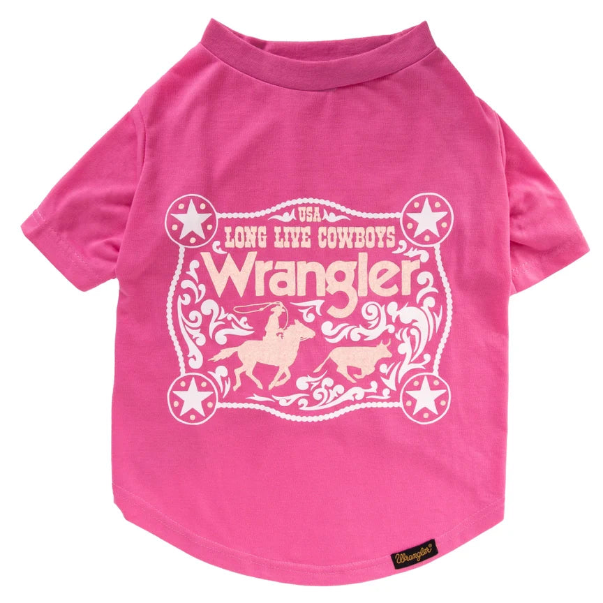 Wrangler® Logo Graphic Tee Pink - Buckle