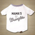 Load image into Gallery viewer, Wrangler Mamas Lil Wrangler Tee Ivory luxury boutique pet product from Southlake Paws
