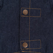 Wrangler® Pattern Yoke Denim Shirt – Dark Blue