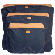Wrangler® Denim Envelope Snuggle Bed Dark Blue