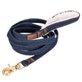 Load image into Gallery viewer, Wrangler® Denim and Sherpa Dog Lead – Dark Wash
