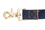 Wrangler® Denim and Sherpa Dog Lead – Dark Wash