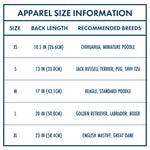 Wrangler® Est Logo Tee-Dark Navy Size Chart