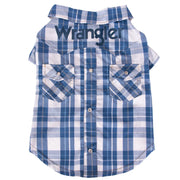 Wrangler® Plaid Snap Pocket Shirt – Blue Multi