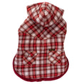 Load image into Gallery viewer, Wrangler Reversible Flannel  Fleece Vest luxury boutique pet product from Southlake Paws
