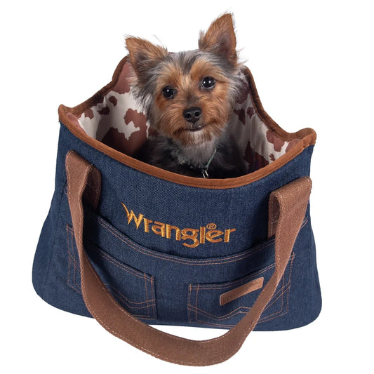 Wrangler® Tote Pet Carrier Dark Blue