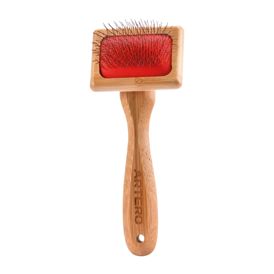 Nature Collection Long Pin Slicker Brush XS by Artero professional dog grooming tool Southlake Paws