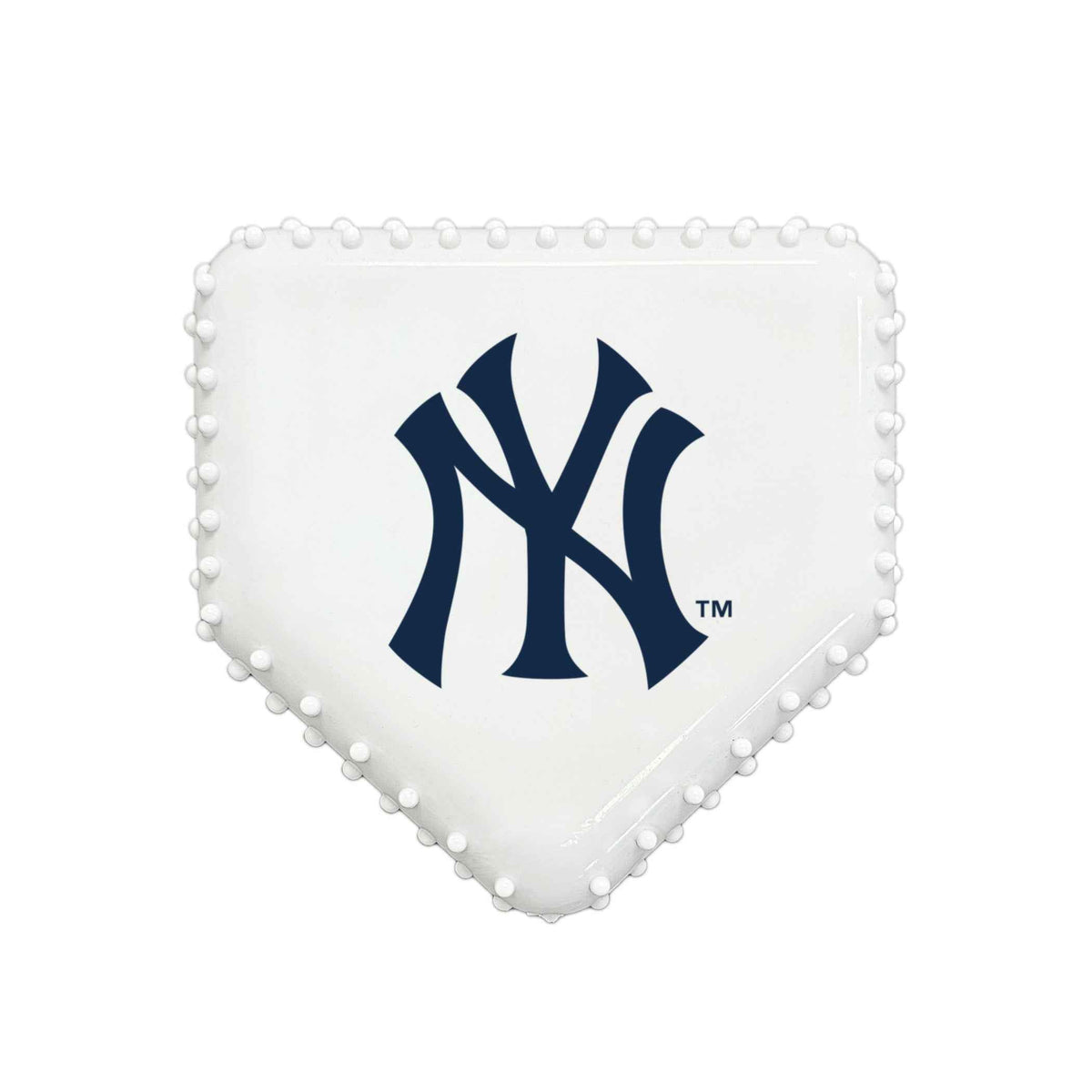 New York Yankees Hard Nylon Homeplate Chew Toy