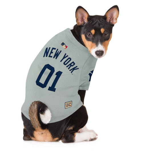 MLB New York Yankees Throwback Dog Jersey