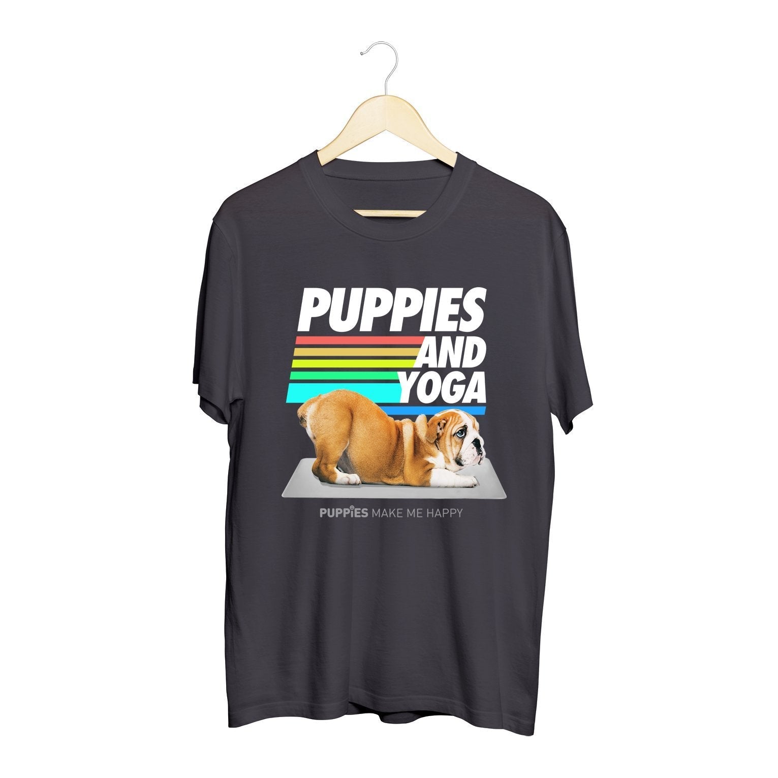 Puppies & Yoga | Puppies Soft Uni-Sex Crewneck Tee