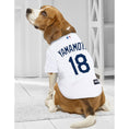 Load image into Gallery viewer, MLB Los Angeles Dodgers Yoshinobu Yamamoto Mesh Dog Jersey
