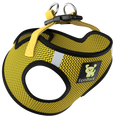 Load image into Gallery viewer, EcoBark Step In Dog Harness - XXXS to Small Breeds- Reflective Soft Mesh Harness for Teacup, Small Dogs and Puppies / Yellow Sport
