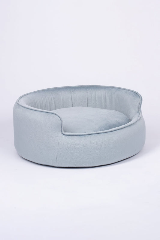 The Yin & Yang Luxury Pet Bed in Yellow Blue