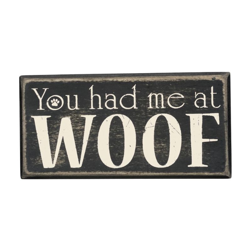 Box Sign - You Had Me At Woof - Southlake Paws