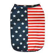 Patriotic Stars & Stripes Dog Shirt