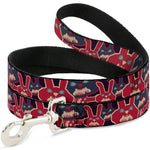 Dog Leash - Kaleidoscope Balls White/Black