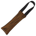 Load image into Gallery viewer, Dog Toy Squeaky Tug Toy - Star Wars Chewbacca Face CLOSE-UP Brown - BLACK Handle Webbing
