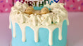 Load image into Gallery viewer, Dog Cakes | Dog Birthday Cakes | 4 Inch Drip Cake
