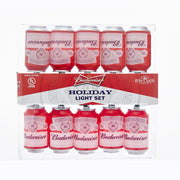 Kurt Adler 10-Light Budweiser Can Light Set