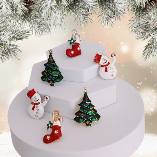 Holiday Brooch Pins 