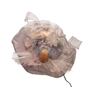 Kurt Adler 16-Inch Fiber Optic White, Silver, and Gray Angel Tree Topper