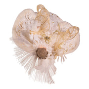 Kurt Adler 16-Inch Fiber Optic LED Gold and White Angel Tree Topper