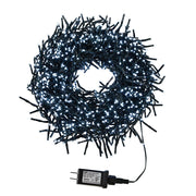 Kurt Adler CUL 1000-Light 33-Foot Cluster Light Set with Cool White 3MM LED Bulbs