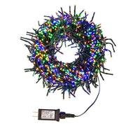 Kurt Adler CUL 1000-Light 33-Foot Cluster Garland with Multi-Color 3MM LED Bulbs