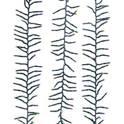 Kurt Adler CUL 1000-Light 33-Foot Cluster Garland with Multi-Color 3MM LED Bulbs