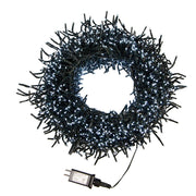 Kurt Adler 2000-Light 65-Foot Cluster Garland with Cool White LED Lights