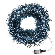 Kurt Adler 3000-Light 98-Foot Cluster Garland with Cool White LED Lights