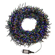 Kurt Adler 3000-Light 98-Foot Cluster Garland with Multi-Color LED Lights