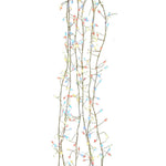 Kurt Adler 300-Light Multicolored Superbright LED Cluster Light Set