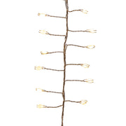 Kurt Adler 300-Light Cluster Garland with Warm White LED Lights