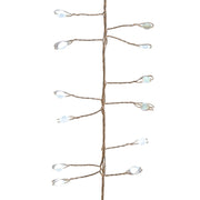 Kurt Adler 300-Light Cluster Garland Cool White LED Twinkle Lights