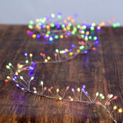 Kurt Adler 300-Light Cluster Garland with RGB LED Lights