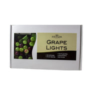 Kurt Adler 100-Light Green and Burgundy LED Grape Light Set with 5 Grape Bunches