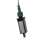 Kurt Adler 75-Light Cluster Burst Warm White Superbright LED Light Set with Green Wire