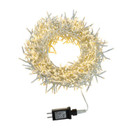 Kurt Adler 33-Foot 1000-Light Cluster Garland with Warm White LED Lights