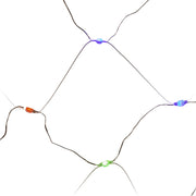 Kurt Adler 182-Light Dual Color (Warm White and Multicolored) LED Net-Style Light Set