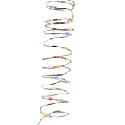 Kurt Adler 200-Light Dual Color LED Lights with Silver Wire