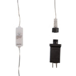 Kurt Adler 200-Light Dual Color LED Lights with Silver Wire