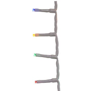 Kurt Adler 600-Light 49.2-Foot Multicolored LED White Wire Rice Light Set