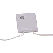 Kurt Adler 600-Light 49.2-Foot Multicolored LED White Wire Rice Light Set