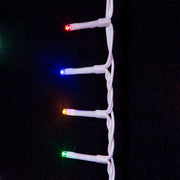 Kurt Adler 600-Light 49.2-Foot Multicolored LED White Wire Rice Light Set
